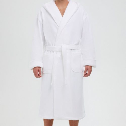 14oz. Ultimate Velour Terry Hooded Robe