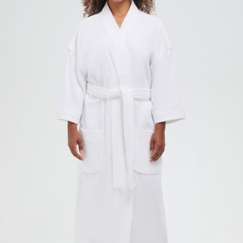 11oz. Basic Velour Terry Kimono Robe