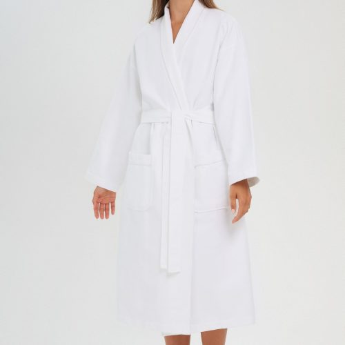 Piped Shawl Chamois Robe