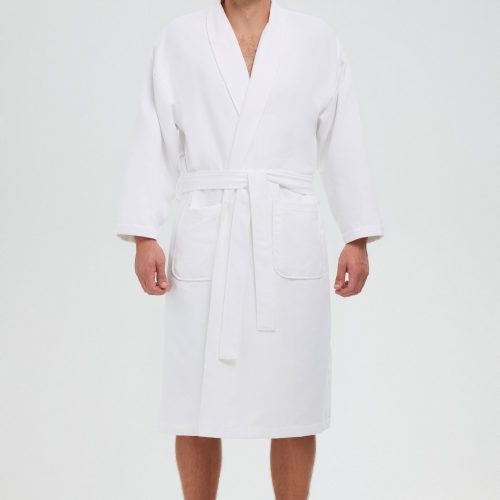 Chamois Cats Eye Shawl Robe