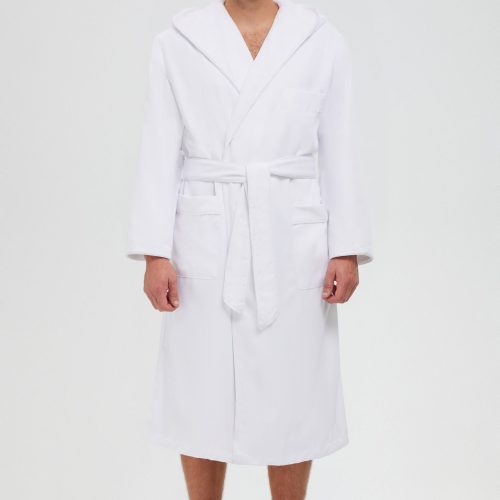 THE HOODED MICROFIBER LINED IN PLUSH